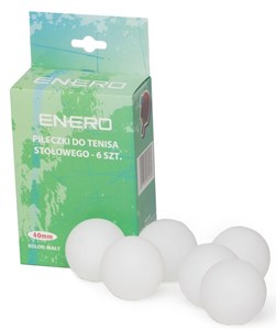 Picture of Piłeczka do tenisa stołowego biała 6 sztuk