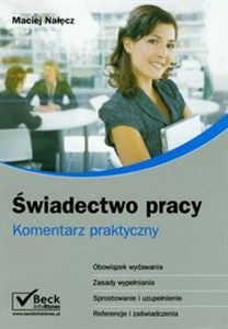 Picture of Świadectwo pracy. Komentarz praktyczny