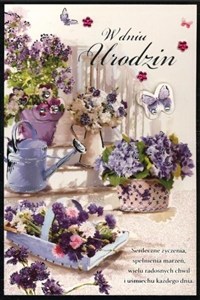 Picture of Karnet B6 Urodziny HM200-1618