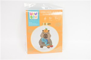 Obrazek Zestaw do haftowania Kapibara Lunch time WOW0271