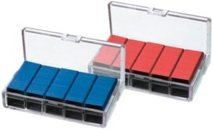 Picture of Zszywki 24/6 800szt czerwone KANGARO