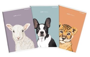 Obrazek Zeszyt A4/60 linia Animal (5szt) TOP2000