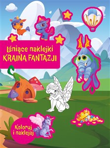 Obrazek Lśniące naklejki. Kraina fantazji