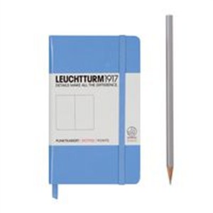 Obrazek Notes Pocket Leuchtturm1917 w kropki chabrowy 339600 339600