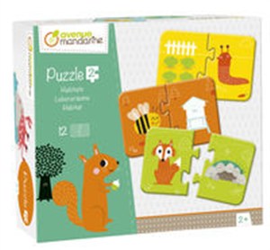 Obrazek Zestaw 12 puzzli "Kto gdzie mieszka?"
