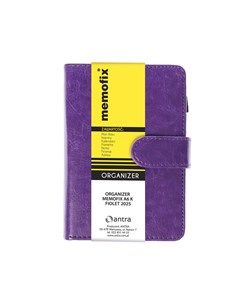 Picture of Organizer Memofix A6 K fiolet 2025
