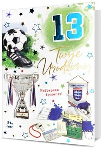 Obrazek Karnet B6 Urodziny (wymienne cyfry)