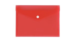 Obrazek Teczka koperta A5 satyna czerwona