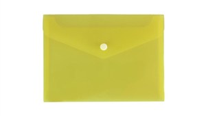 Picture of Teczka koperta A5 satyna żółta