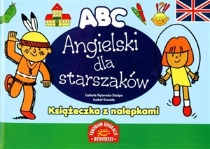 Obrazek ABC Angielski dla starszaków Książeczka z nalepkami