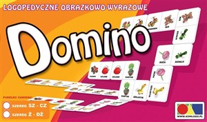 Picture of Domino logopedyczne obraz.-wyraz.Szereg SZ-CZ Ż-DŻ