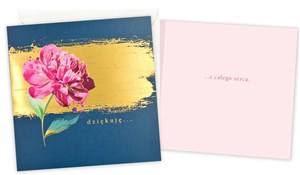 Obrazek Karnet Podziękowania (magnolia)