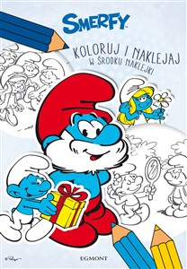 Obrazek Smerfy Koloruj i naklejaj