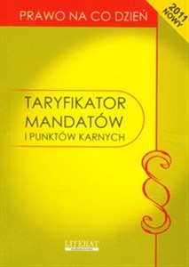 Obrazek Taryfikator mandatów i punktów karnych
