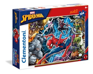 Obrazek Puzzle Supercolor 104 Maxi Spider-Man