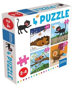 Obrazek Puzzle z Kotem