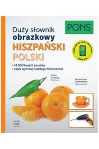 Obrazek Duży słownik obrazkowy Hiszpański PONS