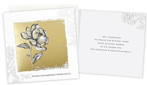 Obrazek Karnet Kondolencje