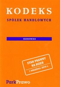 Obrazek Kodeks spółek handlowych Skorowidz