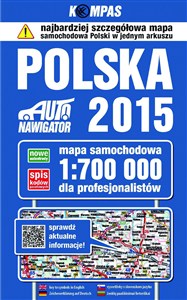 Picture of Polska 2015 Mapa samochodowa dla profesjonalistów 1:700 000