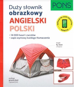 Obrazek Duży słownik obrazkowy Angielski