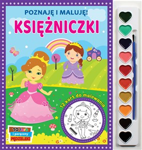 Obrazek Poznaję i maluję. Księżniczki