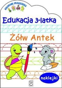 Picture of Edukacja 3-latka Żółw Antek