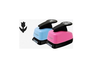 Obrazek Dziurkacz ozdobny 25mm tulipan MIX