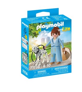 Obrazek Playmobil Kobieta z dalmatyńczykiem 71736