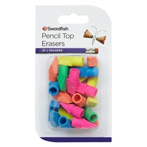Obrazek Gumka na ołówek 25 sztuk 40314