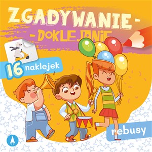 Obrazek Rebusy. Zgadywanie-doklejanie