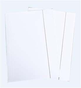 Obrazek Teczka A4 biała z gumką (10szt)