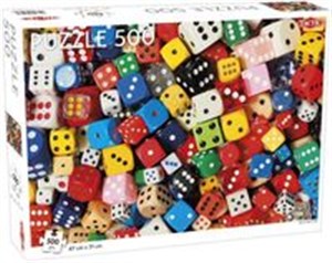 Obrazek Puzzle Dices Pattern 500 elementów
