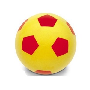 Picture of Piłka piankowa żółto czerwona 20cm