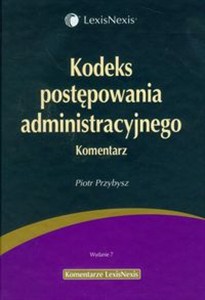 Obrazek Kodeks postepowania administracyjnego Komentarz