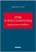 Zysk w spó... - Agnieszka Kozieł - Ksiegarnia w UK