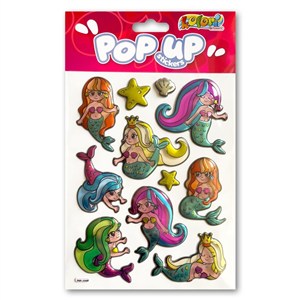 Obrazek Naklejki metaliczne Mermadis