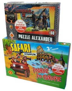 Obrazek Safari/Podróż po Europie+ puzzle gratis ALEX