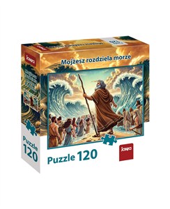 Obrazek Puzzle 120 Mojżesz rozdziela morze