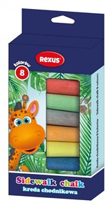 Obrazek Kreda chodnikowa 8 kolorów