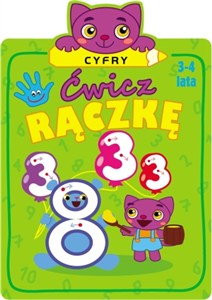 Obrazek Ćwicz rączkę Cyfry 3-4 lata