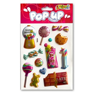 Obrazek Naklejki metaliczne Candies