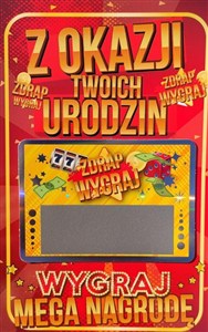 Picture of Karnert Urodziny damskie zdrapka JCX - 032