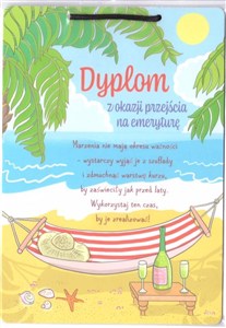 Obrazek Dyplom - emerytura
