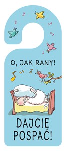 Obrazek Zawieszka na klamkę Dajcie pospać