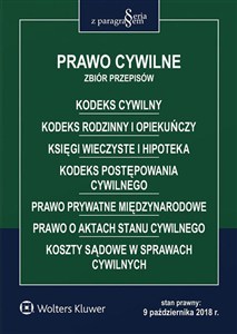 Obrazek Prawo cywilne Zbiór przepisów