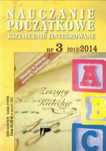 Obrazek Nauczanie Początkowe numer 3 2013/2014 Kształcenie zintegrowane