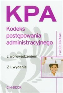 Obrazek Kodeks postępowania administracyjnego