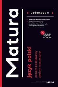 Obrazek Vademecum matura Język polski