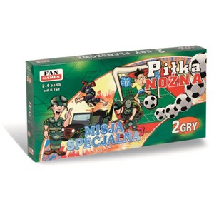 Obrazek Gra 2w1 piłka nożna misja